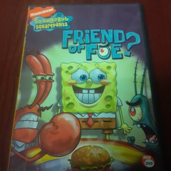 Spongebob Squarepants Friend or Foe Nickelodeon DVD 2007 - Picture 1 of 4